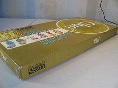 Vintage 1963 Parker Brothers CLUE Detective Board Game Very Nice Condiiton