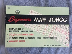 Vintage ROYAL TRAVELER MAH JONGG Set 1950’s Model #465