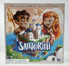 SANTORINI Greek God City-Building Board Game 100% COMPLETE Excellent Condition!