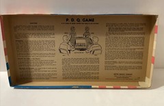 RARE & Vintage “PDQ” Board Game by Milton Bradley – 1965 Ed – See Description