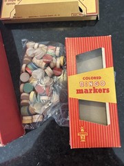 Vintage Bingo-Matic Game Transogram 1950s Made Usa Original Box Family