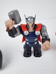 Marvel Battle Masters Thor & Iron Man Hasbro 2013 Handheld Fun 5″ Rock Sock Em