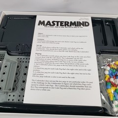 Pressman Retro Mastermind Game Memory Strategy Board Game OPEN BOX Sealed Parts
