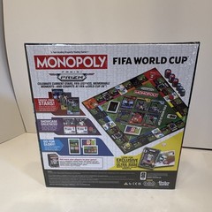 SEALED Hasbro Monopoly: FIFA World Cup Board Game w/ Starter Pack & 2 Prizm Pack