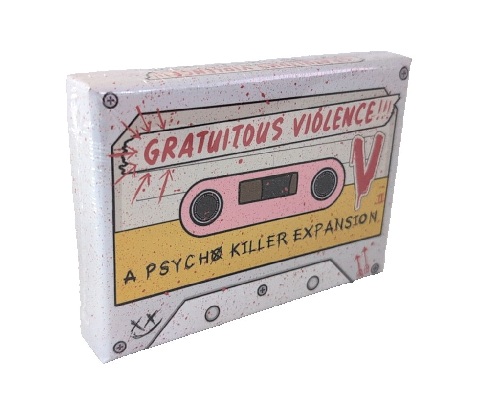 Psycho Killer – Gratuitous Violence Expansion Game – Escape Tabletop Games