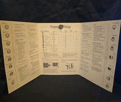 HyperRealitly Dragon Strike Board Game Pieces replacement parts 1993 Map instruc