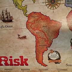 Risk By Hasbro 2015 Board Game Good Condition 100% COMPLETE