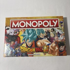 NIB Monopoly Dragon Ball Z Super Universe Survival Board Game 2020 USAopoly
