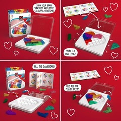 IQ Love Travel Puzzle Game with 120 Challenges for Ages 7 – Adult