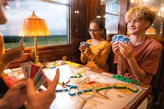 European Railway Strategy Board Game Family Adventure Train Game 2-5 Players