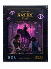 Kinfire Delve Scorn’s Stockade Cooperative Card Game 1-2 Players New