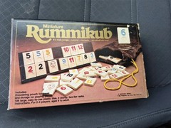 Miniature Rummikub 1981 Pressman Travel Size Tile Game Complete Vintage Unplayed