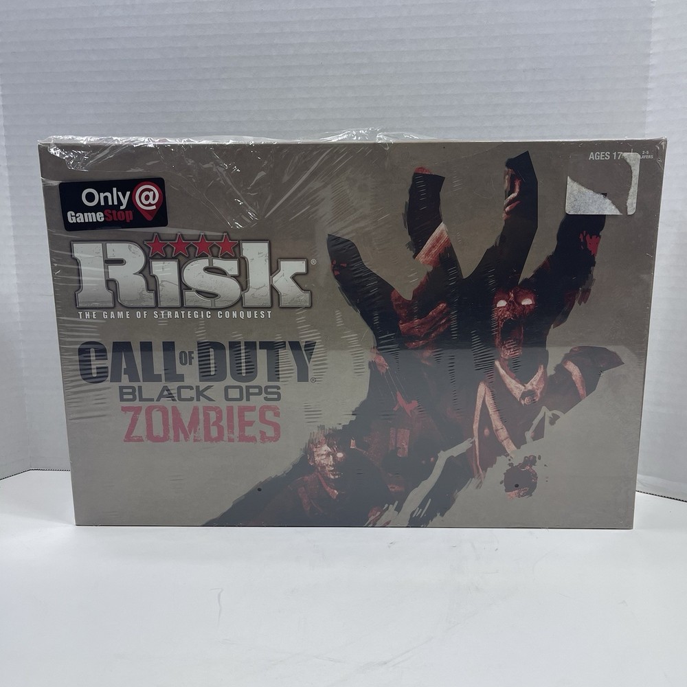 Risk Call Of Duty Black Ops Zombies Only At Game Stop Collectible Brand New Rare