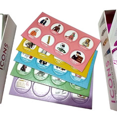 ICONS A Strategy Game about Women Who Play To Win, NEW, Ages 8+, 2-8 Players