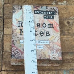 SEALED Ransom Notes The Ridiculous Word Magnet Party Game Expansion Pack