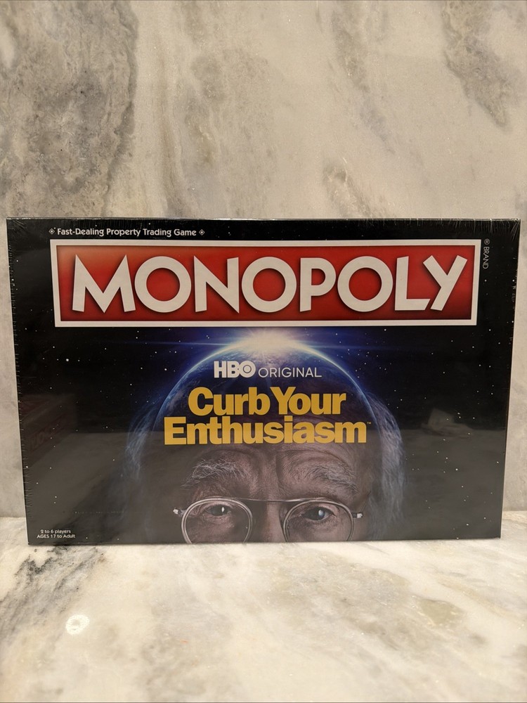 Monopoly HBO Curb Your Enthusiasm Edition Board Game USAopoly Hasbro NEW