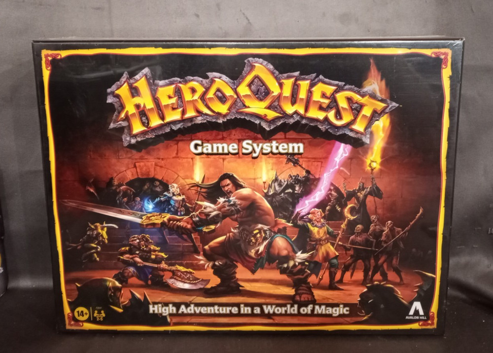 Hasbro HeroQuest Board Game Fantasy Adventure Game System New and Sealed