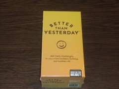 NIB 2022 BETTER THAN YESTERDAY Game 365 Daily Challenges To Live Confident Life