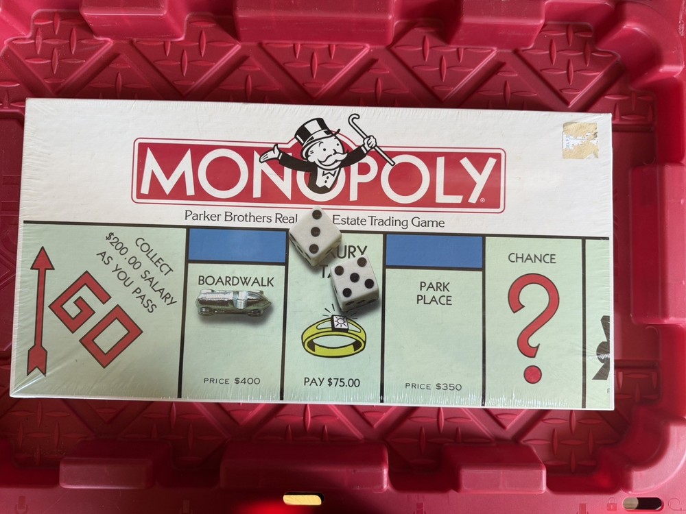 Vintage Monopoly Board Game 1999 Version Classic Edition New Sealed In Box