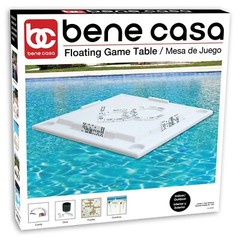 Bene Casa Floating Game Table w/ removable legs for pool or beach party BC-65290