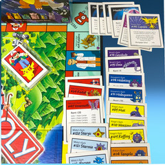 Vintage 1999 Pokemon Monopoly Collector’s Edition COMPLETE Nintendo Board Game