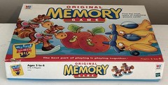 2001 Original Memory Game/ Board Game – Milton Bradley / Hasbro – Complete