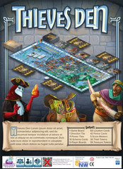 Thieves Den Board Game 2-5 Players Ages 10+ Daily Magic Games Complete