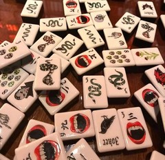 American Mahjong Game Set, 160 tiles Halloween 👻 + Free storage bag