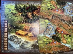 Z-Man Stone Age Board Game Complete & near mint! Worker placement/Strategy Game