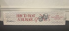 1986 How To Host A Murder Watersdown Affair Sealed & Original Price Tag Party