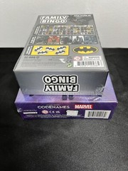 NEW Batman Family Bingo Game & Marvel Codenames Board Game – DC & Marvel Fans
