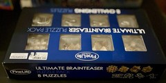 Ultimate Brainteaser Puzzle Pack 8 Challenges Wood : Metal FineLife Sealed