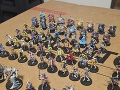 Zombicide 2nd Edition Fully Painted Zombies and Survivors Board Game