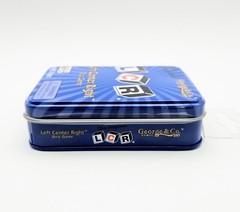 The Original LCR Left Center Right Dice Game Blue Tin New & Sealed FREE SHIPPING