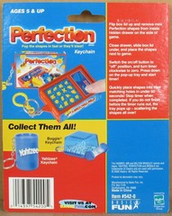 Mini “Perfection” Game Keychain by Basic Fun 2005 NIP