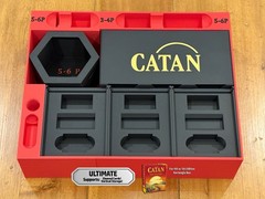 Catan Organizer (4th, 5th Edition) Base Game + 5-6 Player Expansion, 3D Printed