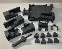 2002 Mattel DARK WORLD Fantasy Adventure RPG Board Game Unpainted Figures