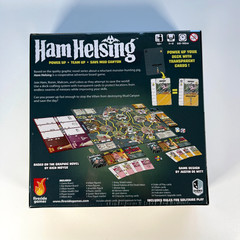 NEW Ham Helsing Adventure Board Game Graphic Novel Monster Hunting Pig Ages 10+