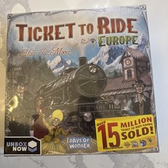 Days of Wonder Ticket to Ride Europe Board Game – DO7202 New Factory Sealed