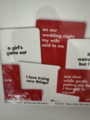 That’s What She Said – The Party Game/Board Game – NEW SEALED!