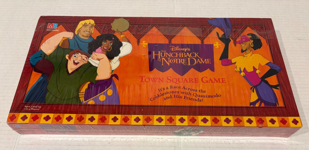 1995 Disney’s The Hunchback of Notre Dame Town Square Game Milton Bradley SEALED