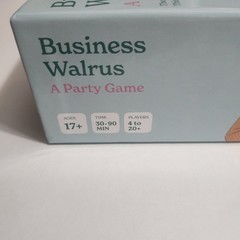 Business Walrus Party Game ClickHole Product Pitch Friend Invest Economic 2021