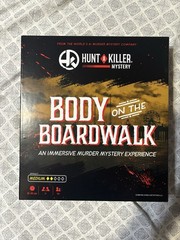 Hunt a Killer Body On the Boardwalk Immersive Murder Mystery (USED)