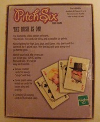 PITCH SIX CARD GAME by HASBRO