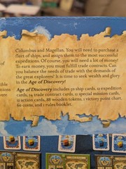 AGE of DISCOVERY Board Game 100% COMPLETE 2007