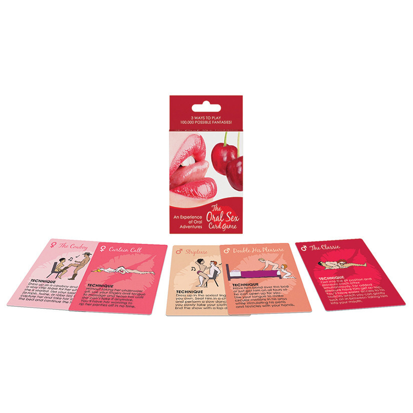 The Oral Sex Card Game – Adult Couples Foreplay Fun