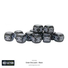Bolt Action: Orders Dice Pack – Black