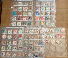 Vintage Milkcaps Collection . Lot of Approx. 260.