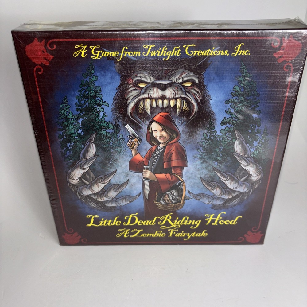 Little Dead Riding Hood A Zombie Fairytale Board Game Twilight Creations New