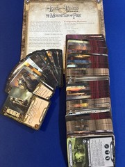 LoTR LCG – Complete Flame of the West and Mountain of Fire Expansions